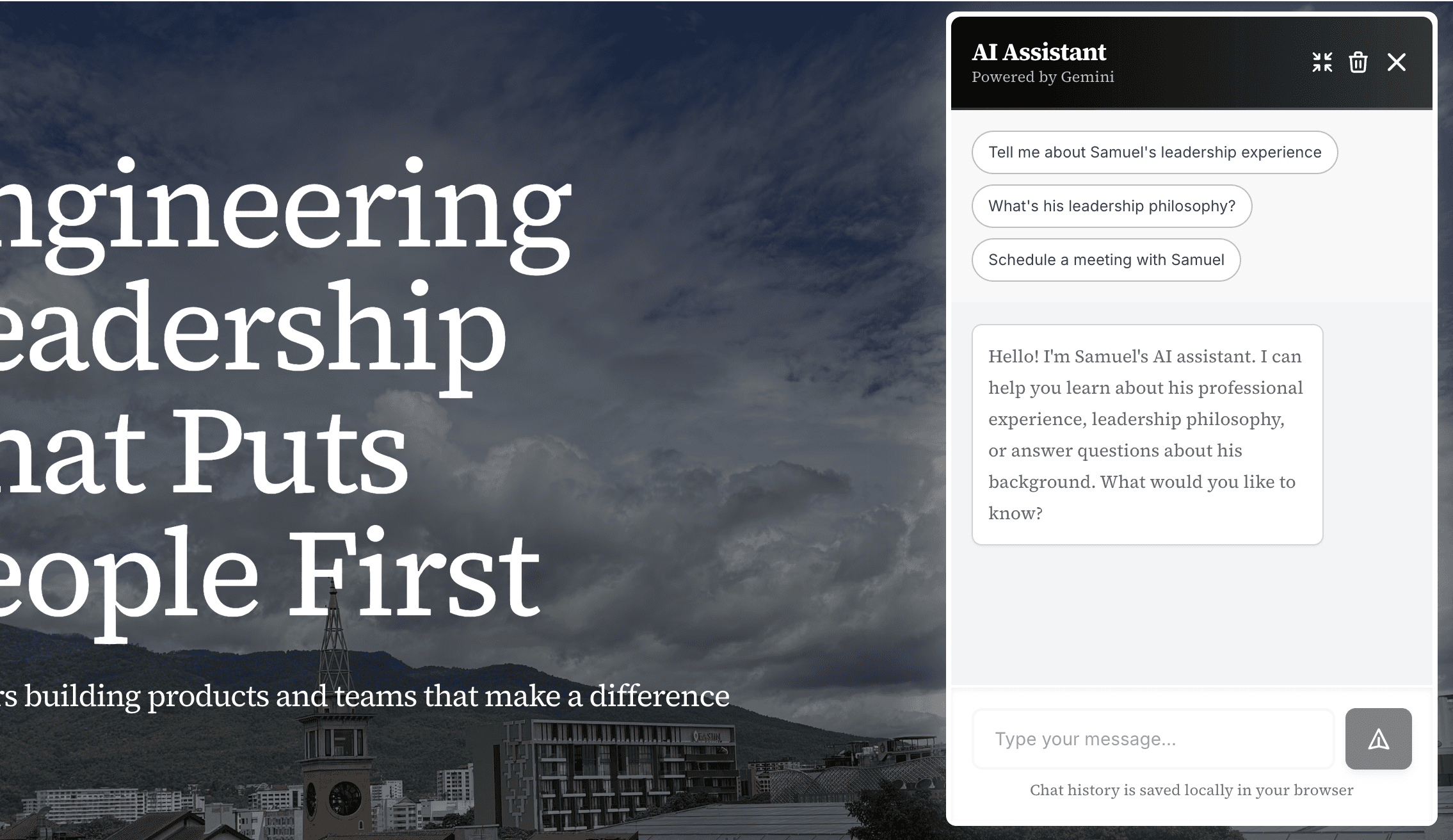 Why I Built an AI Assistant